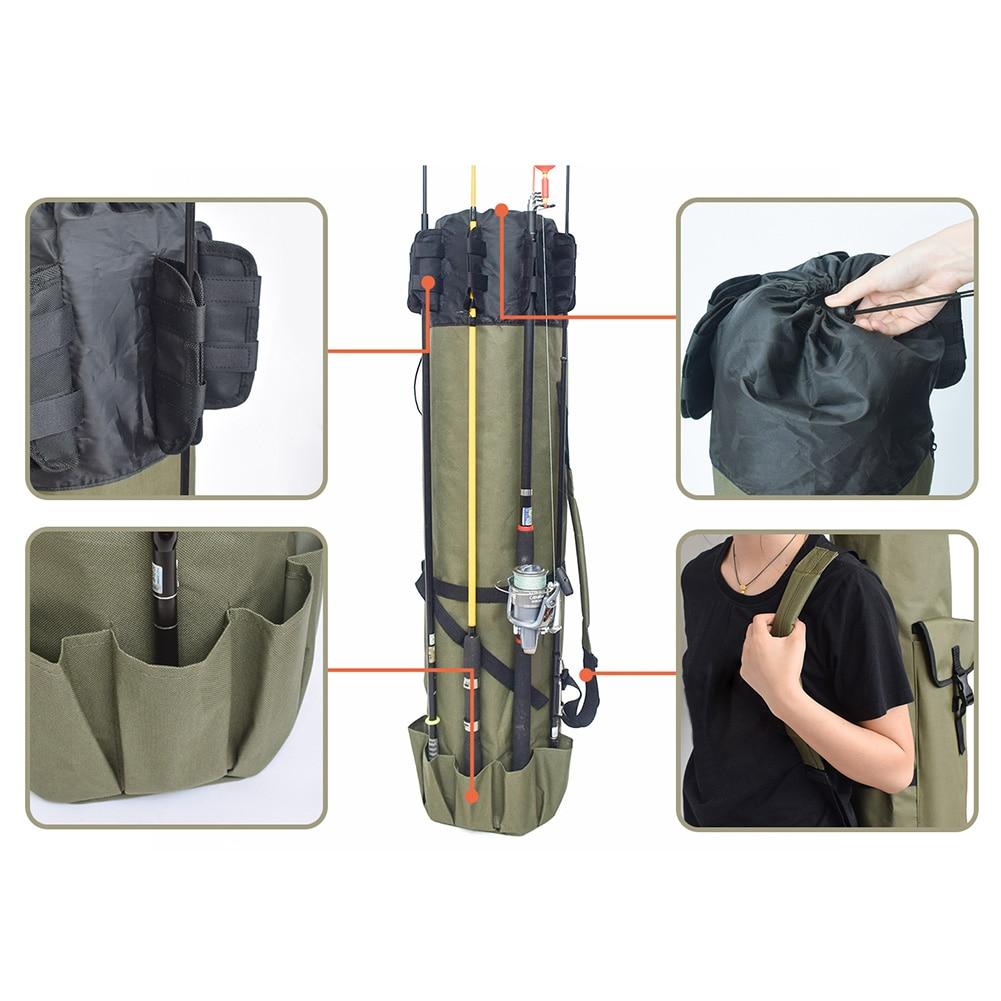 2021 Waterproof Fishing Rod & Tackle Storage Bag