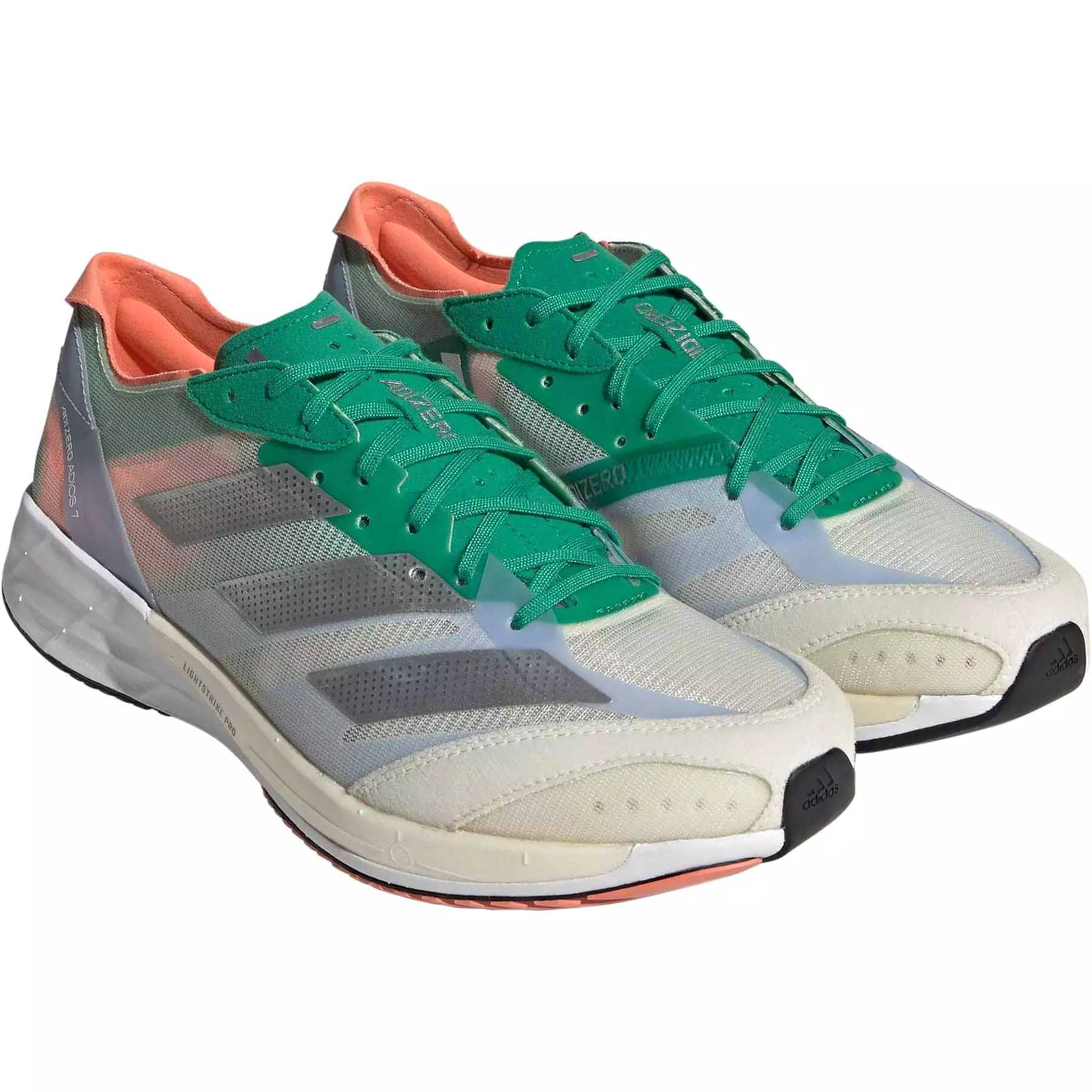 adidas Adizero Adios 7 Mens Running Shoes - White