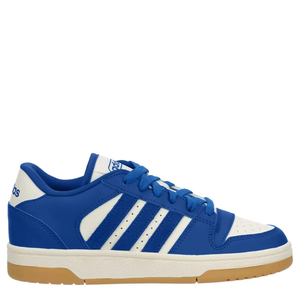 ADIDAS  BOYS BIG KID BREAKSTART LOW SNEAKER