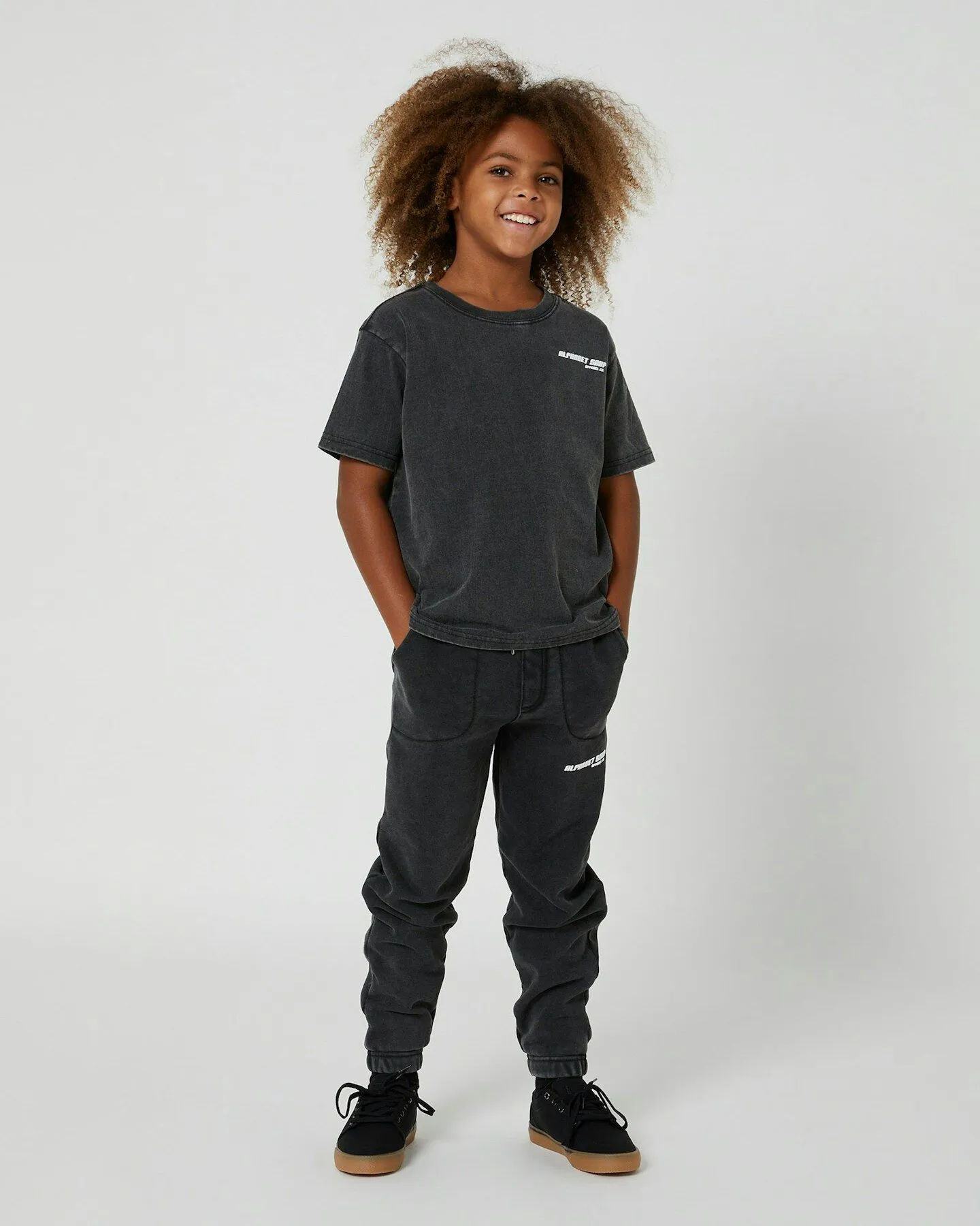 Alphabet Soup Teen San Clemente Trackpant - Steel Grey | SurfStitch