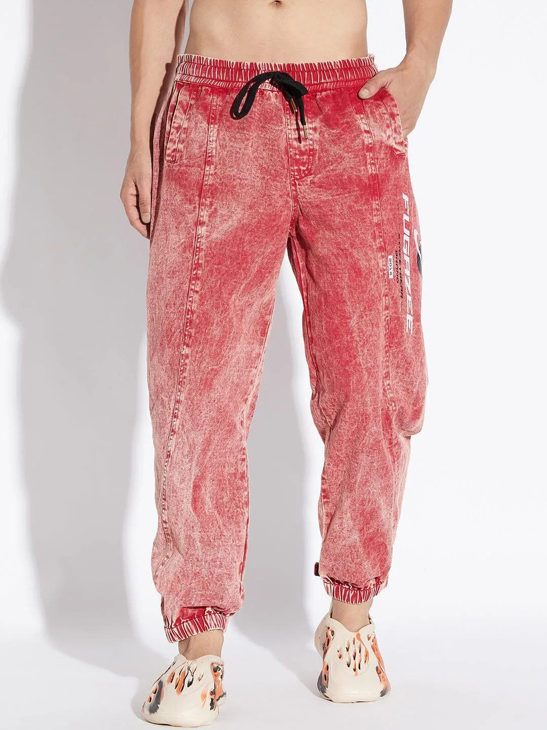 Amber Acid Washed Relaxed fit Trackpant