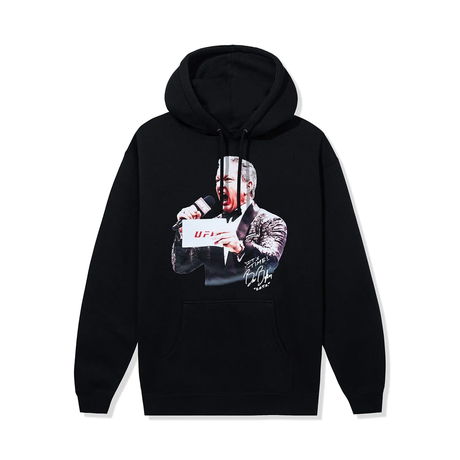 ASSC x UFC Bruce Buffer Hoodie - Black