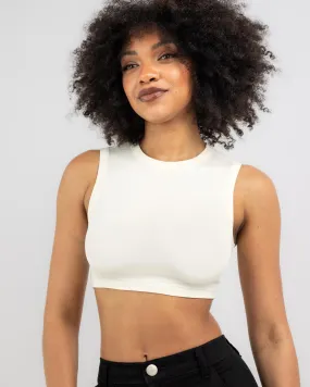 Ava And Ever Chicago High Neck Crop Top