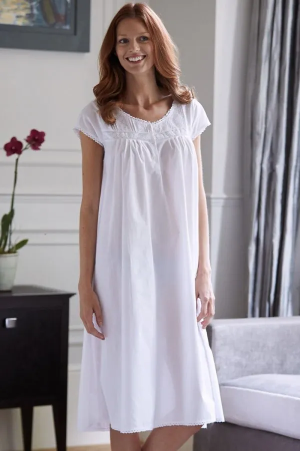 Bonsoir of London Marie Short Sleeve Nighdress