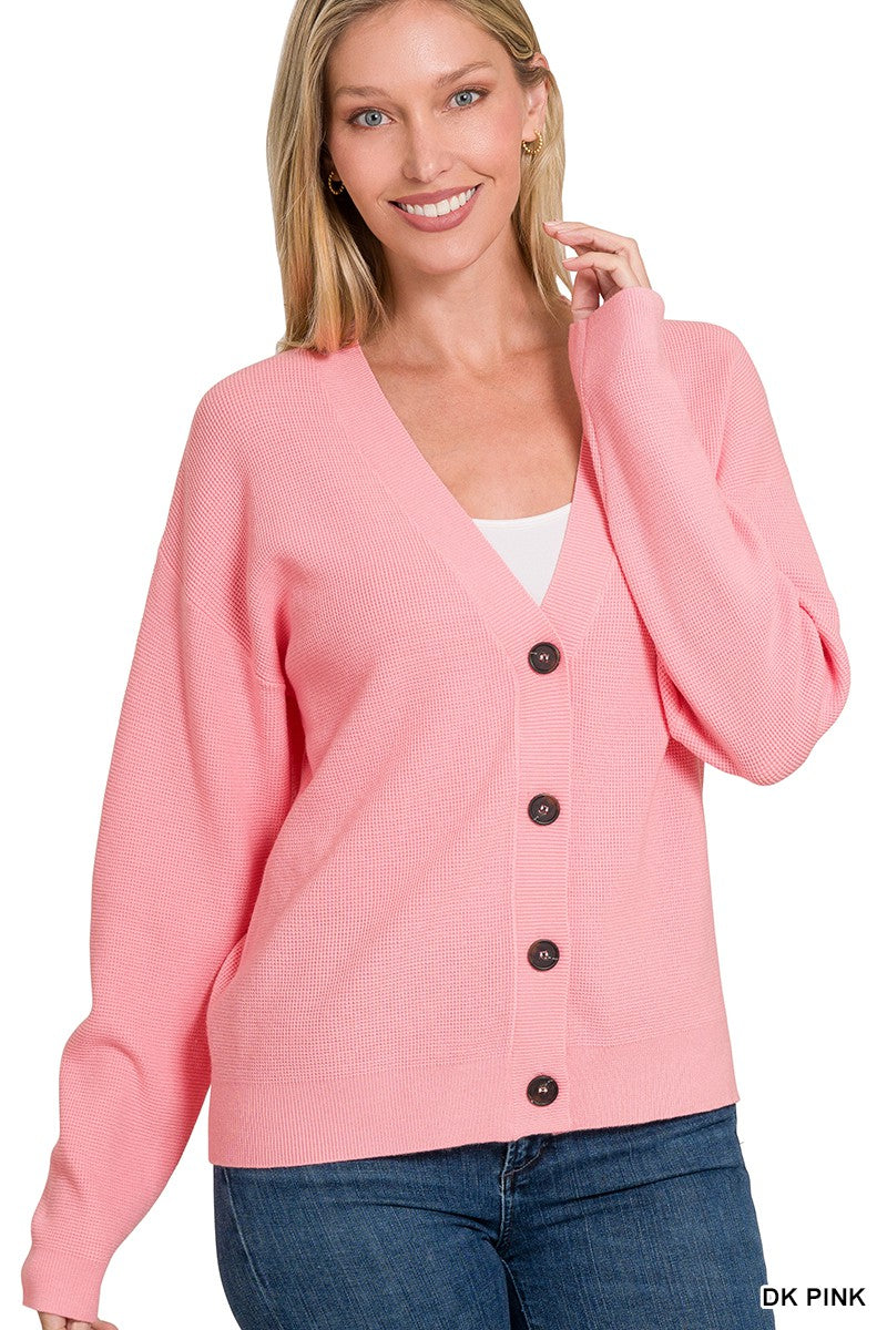 Button Front Cardigan