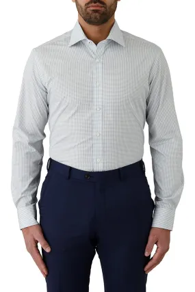 Cambridge Carlton Shirt - Navy Microprint