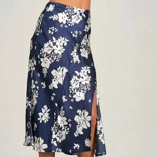 Capri Maxi Skirt (Navy)