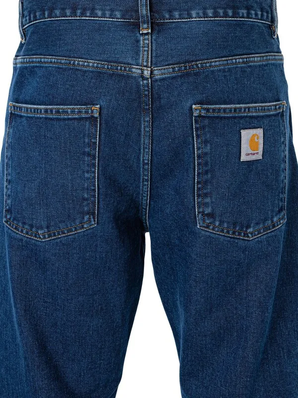 Carhartt WIP Newel Relaxed Tapered Jeans - Blue