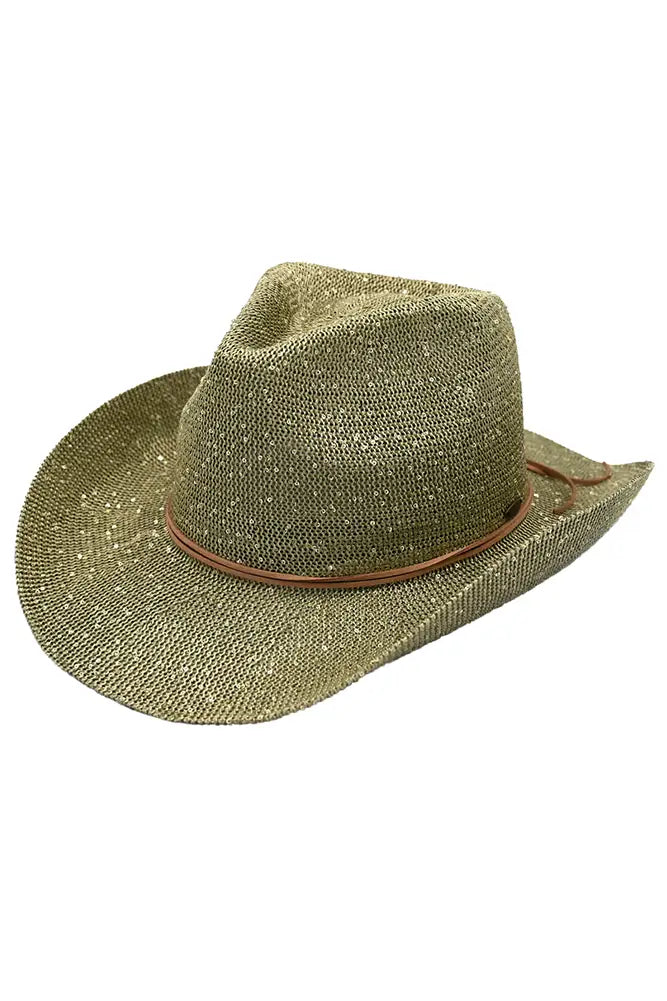 C.C | Sequin Cowgirl Hat