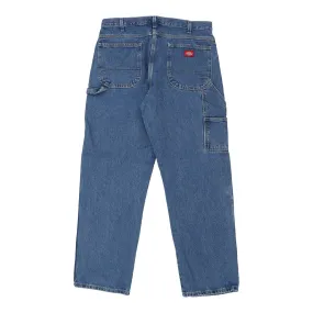 Dickies Carpenter Jeans - 36W 31L Blue Cotton