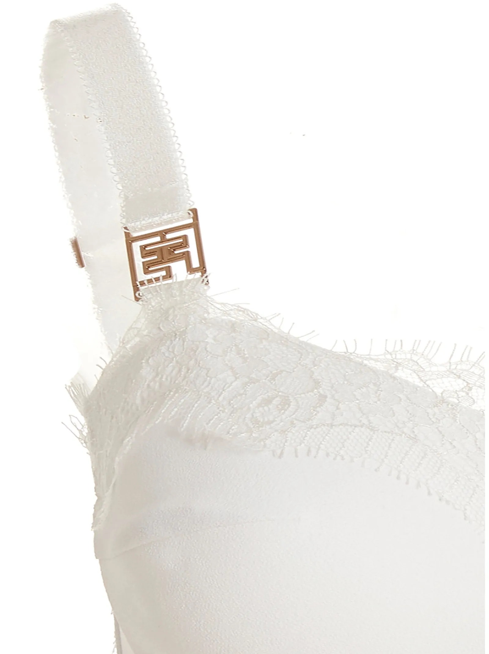 Elisabetta Franchi Sweetheart Neck-Line Crop Top