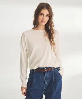 Fancy Cashmere Crewneck Sweater