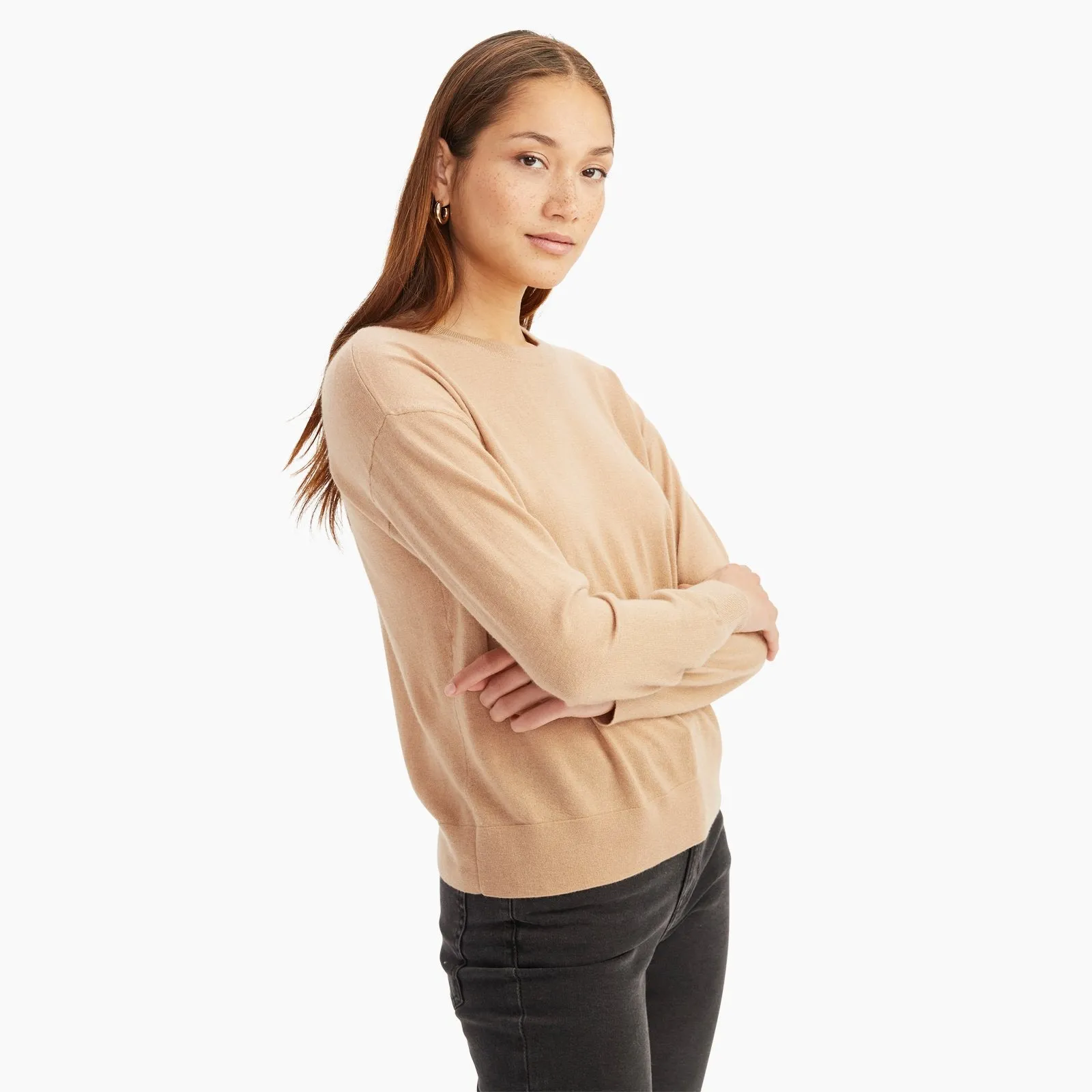 Fancy Cashmere Crewneck Sweater