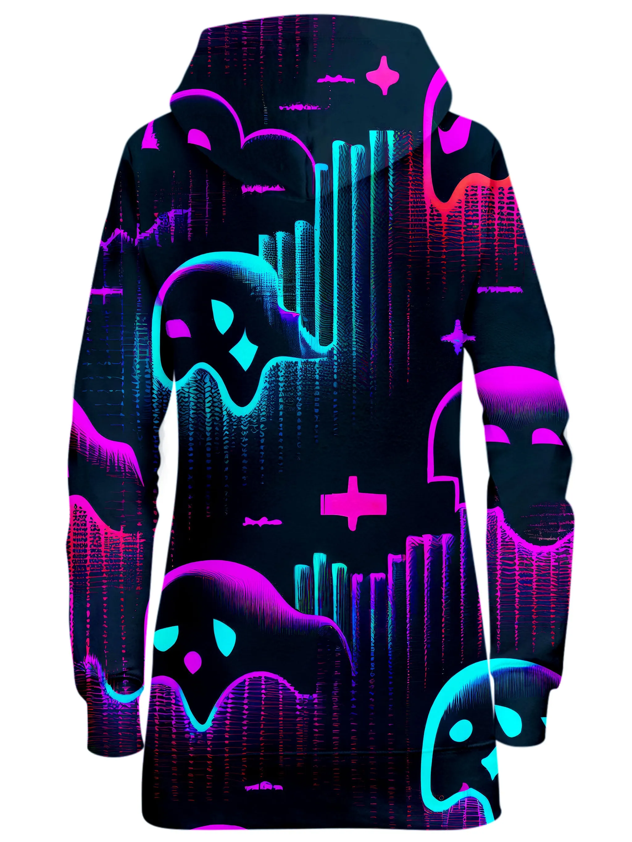 Ghost Melt Hoodie Dress