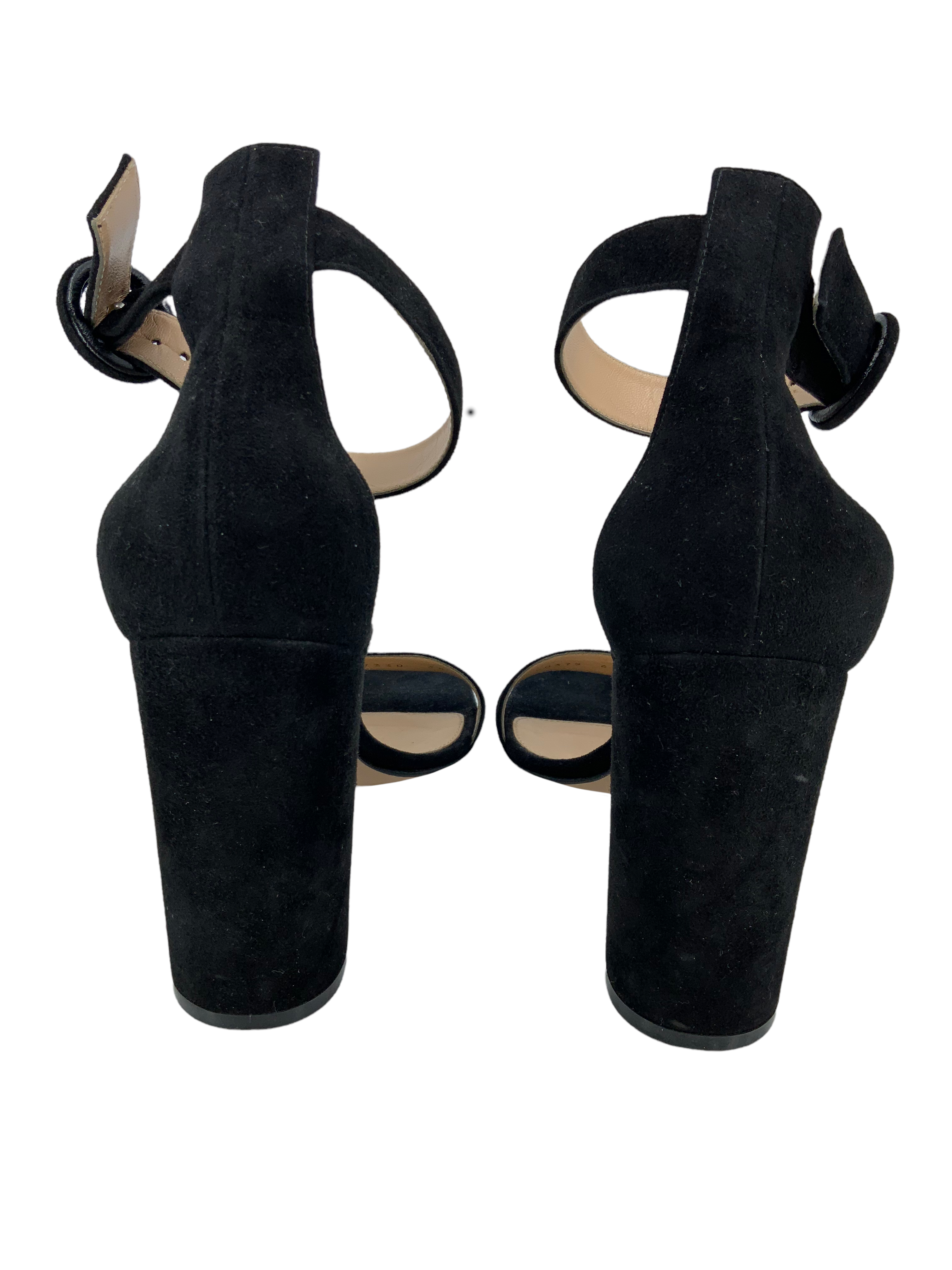 Gianvito Rossi Versilia 100 Suede Sandals Size 8