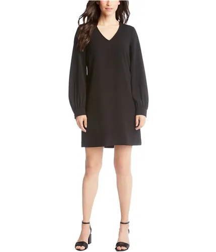 Karen Kane Womens Blouson Sleeve Shift Dress