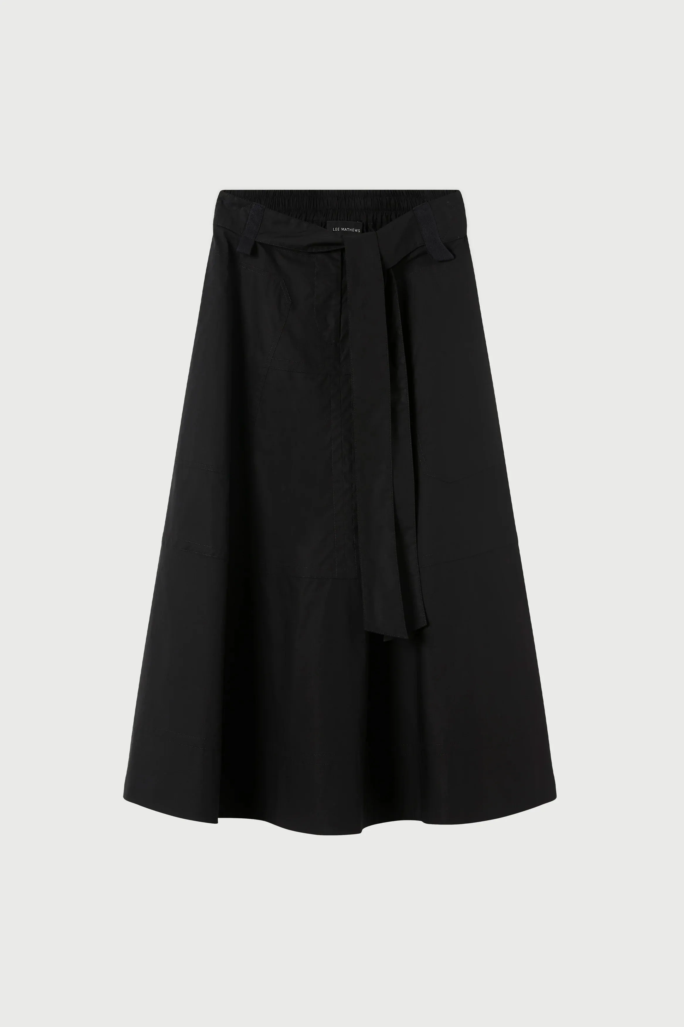 LM Poplin Flare Skirt