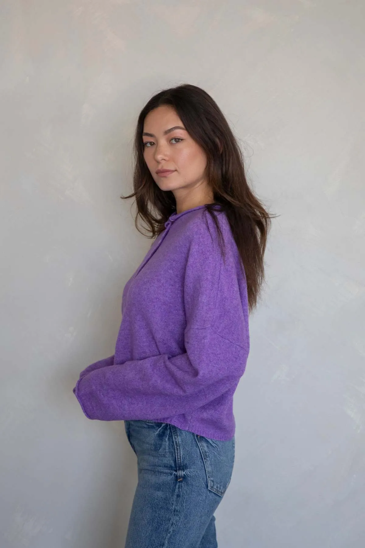 Maisie Sweater - Violet