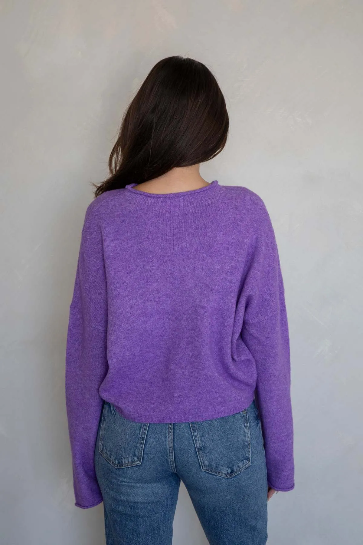 Maisie Sweater - Violet