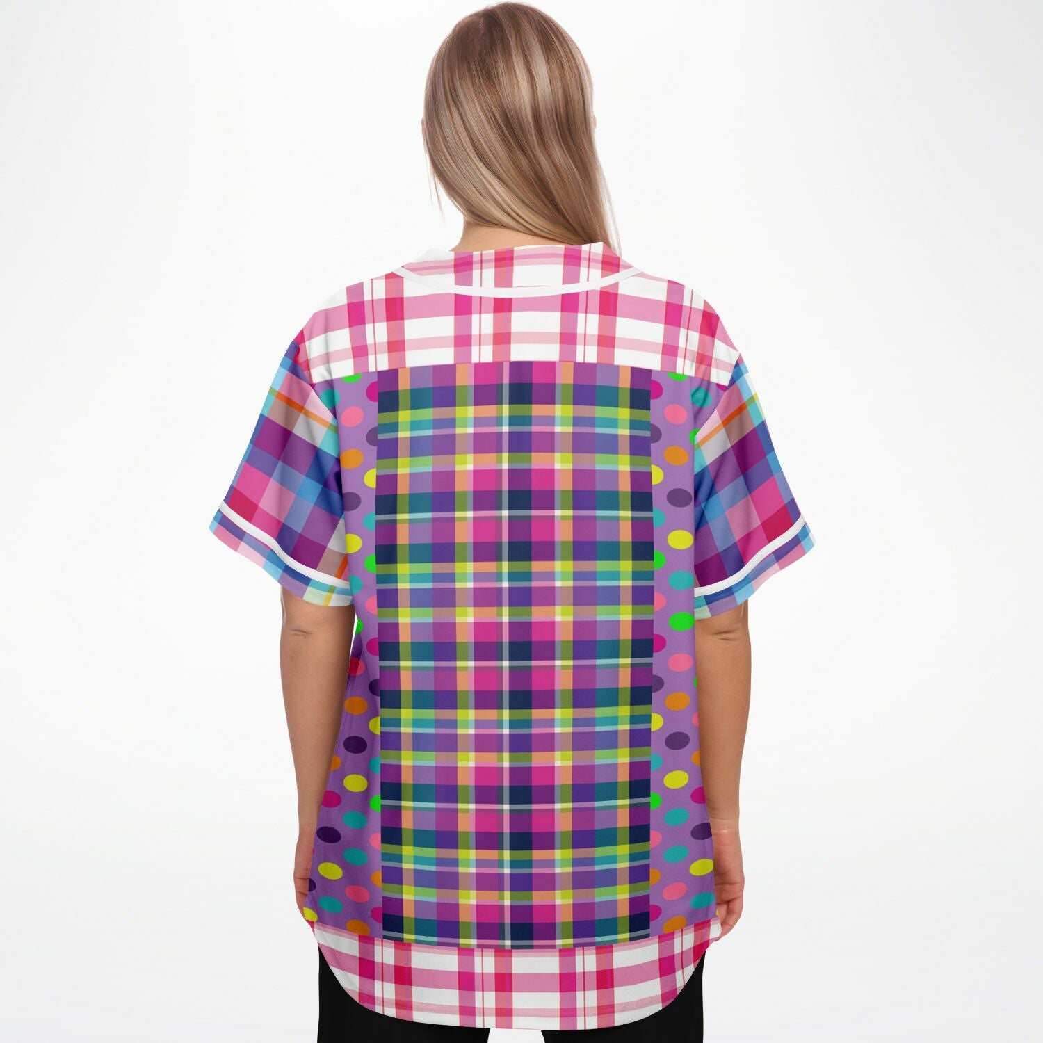 Mercury Retrograde Plaid Button Front Jersey