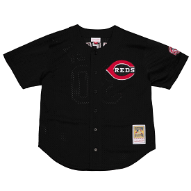 Mitchell & Ness Authentic Ken Griffey Jr Cincinnati Reds 2000 Button Front Jersey