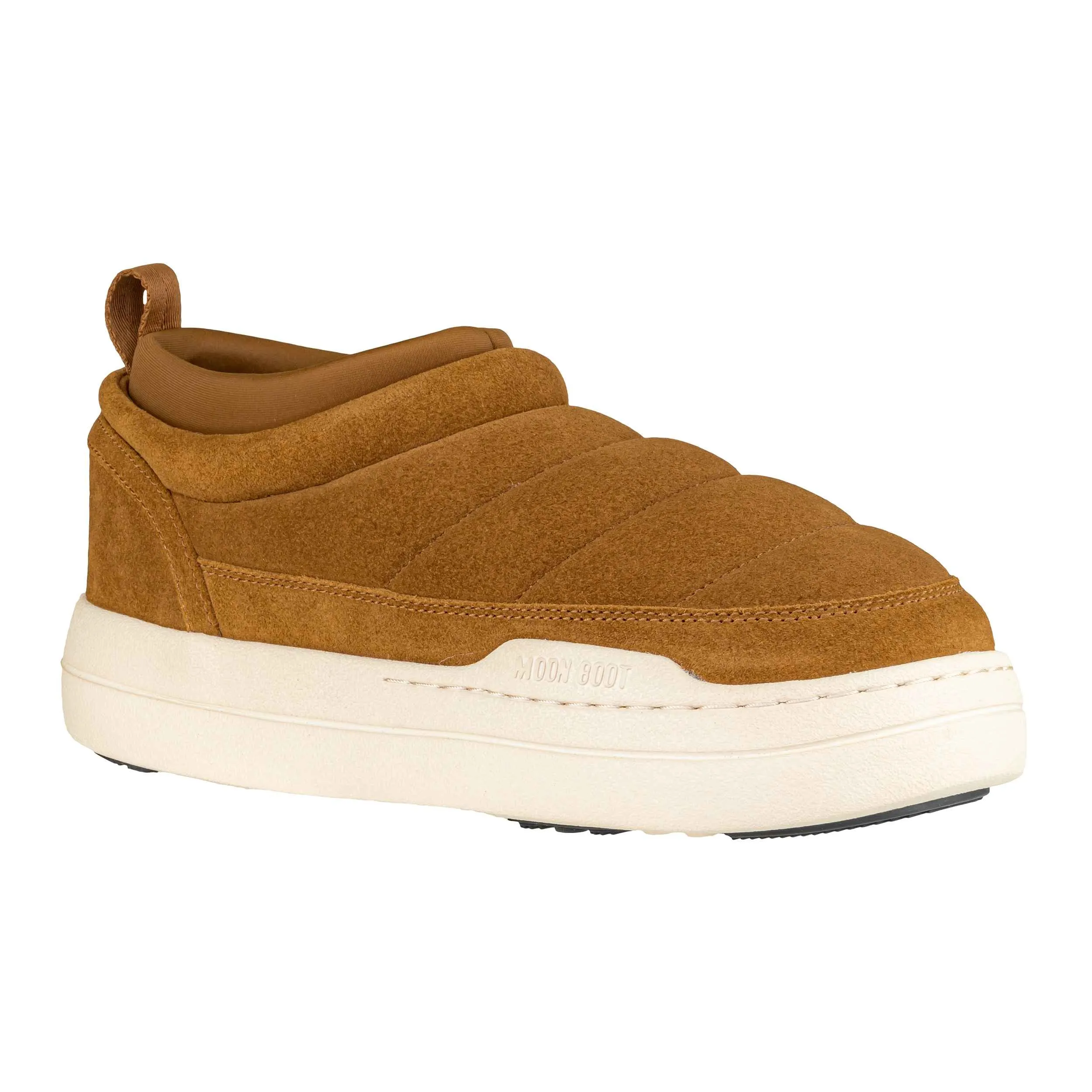 MOON BOOT PARK SNEAKER SOFT SUEDE COGNAC