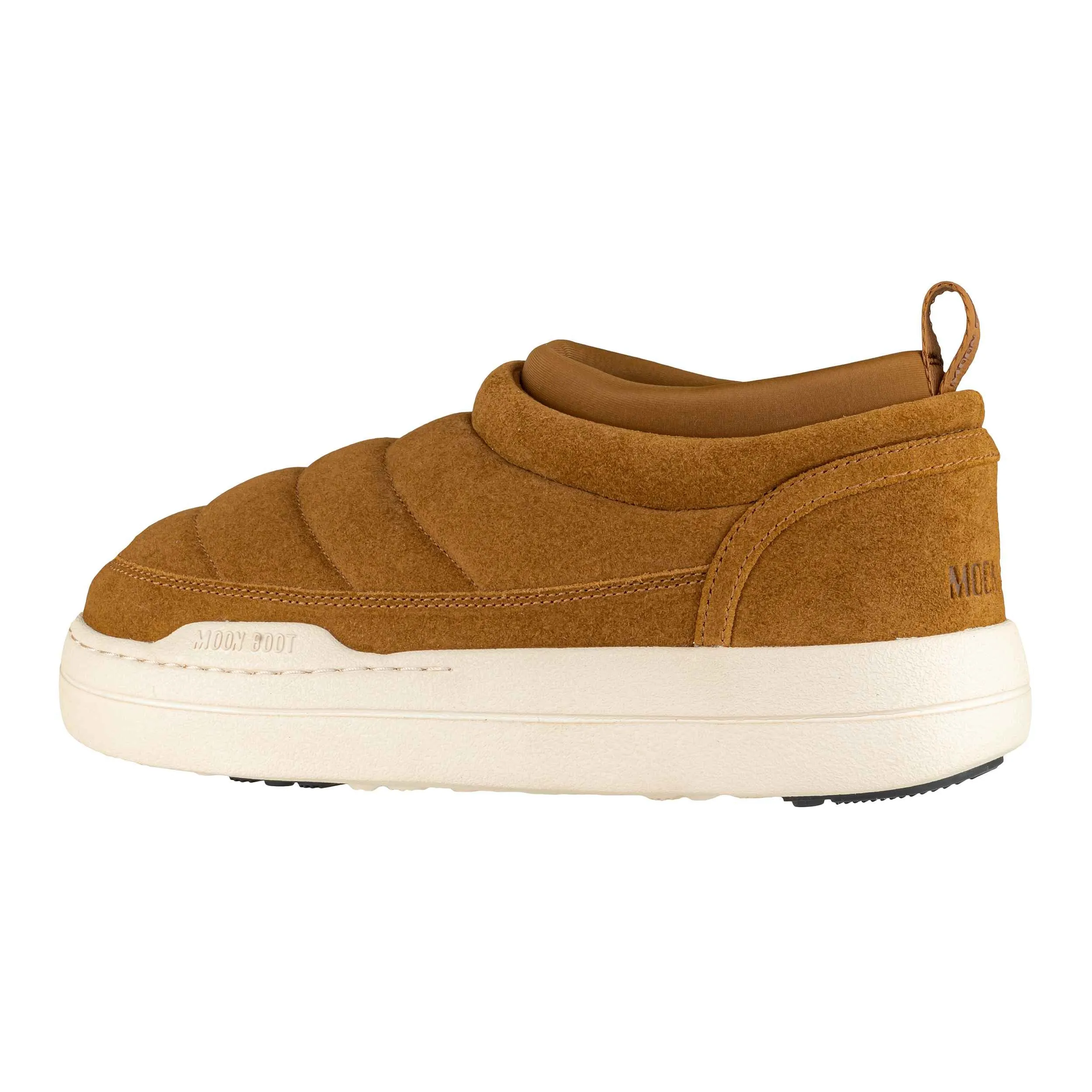 MOON BOOT PARK SNEAKER SOFT SUEDE COGNAC