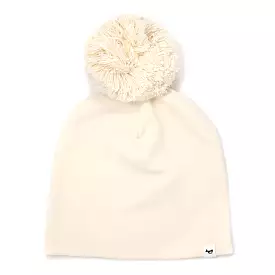 oh baby! Vanilla Yarn Pom Hat - Vanilla