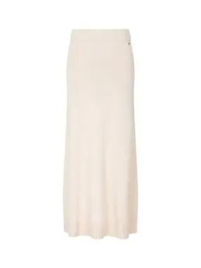 Overseas Station Season Big Chance 8 18 Women s Knitted Flare Maxi Skirt Light Beige 270491