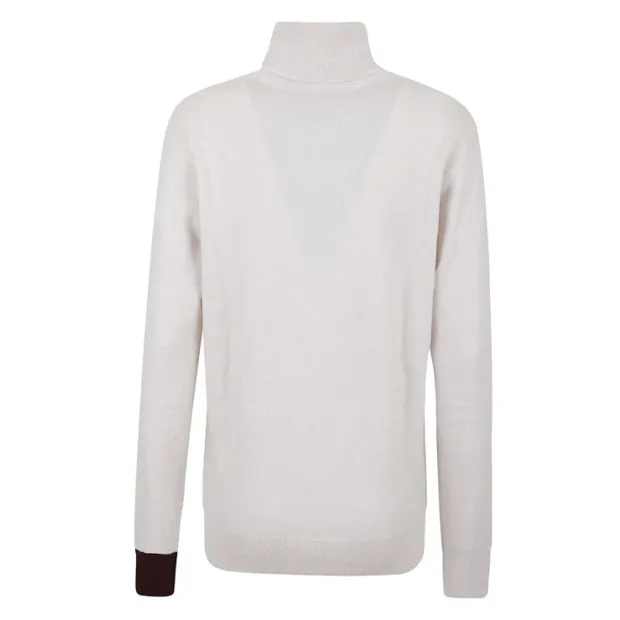 PATOU  |Wool Long Sleeves Plain High-Neck V-neck & Crew neck