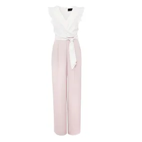 PHASE EIGHT Ayla Ruffle Jumpsuit - Pink