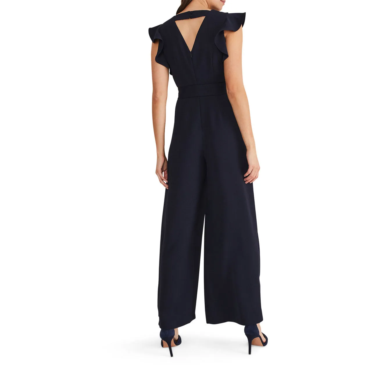 PHASE EIGHT Kallie Frill Jumpsuit - Blue