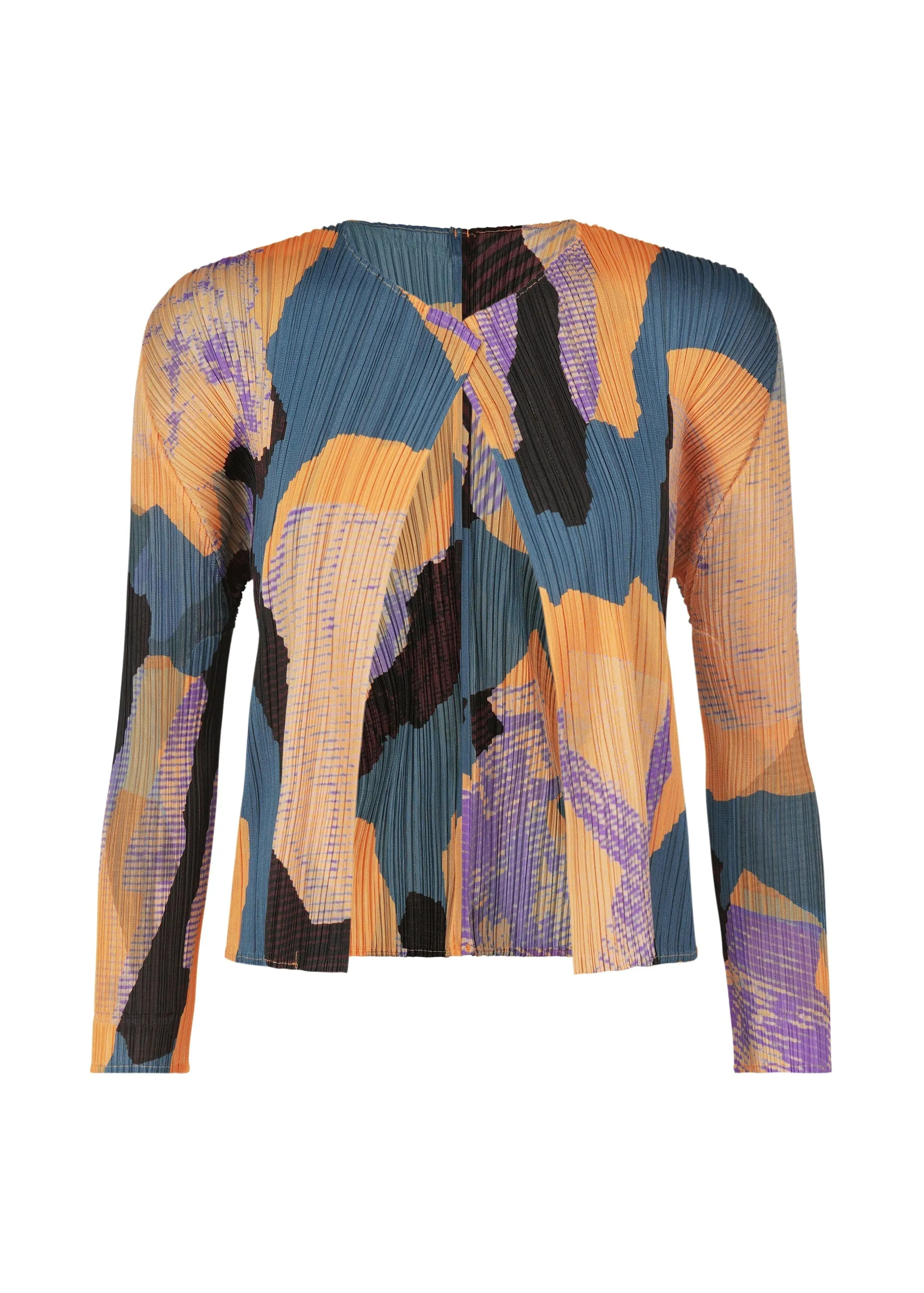 PLEATS PLEASE ISSEY MIYAKE  METEORITE CARDIGAN   