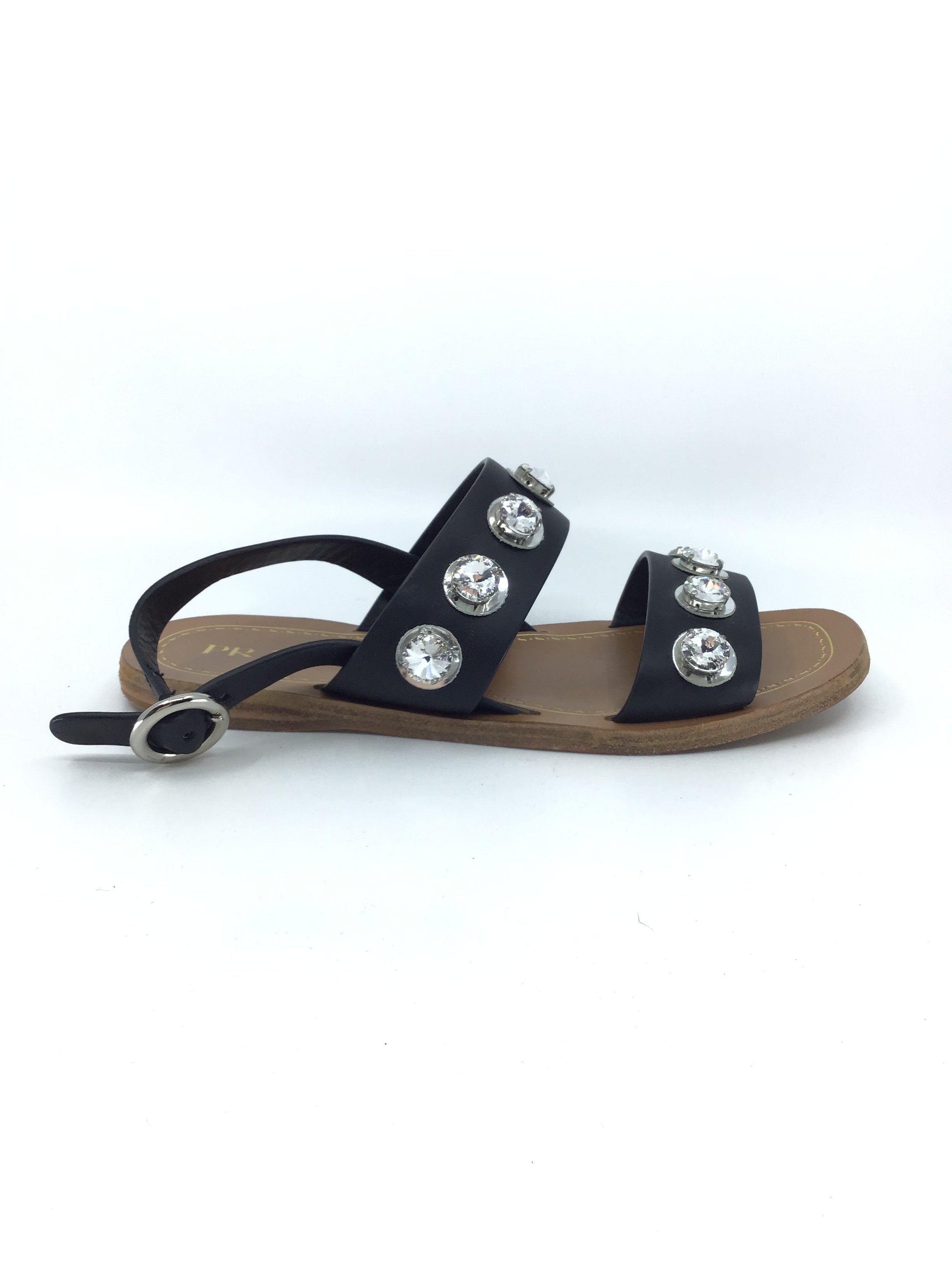 Prada Rhinestone Sandals