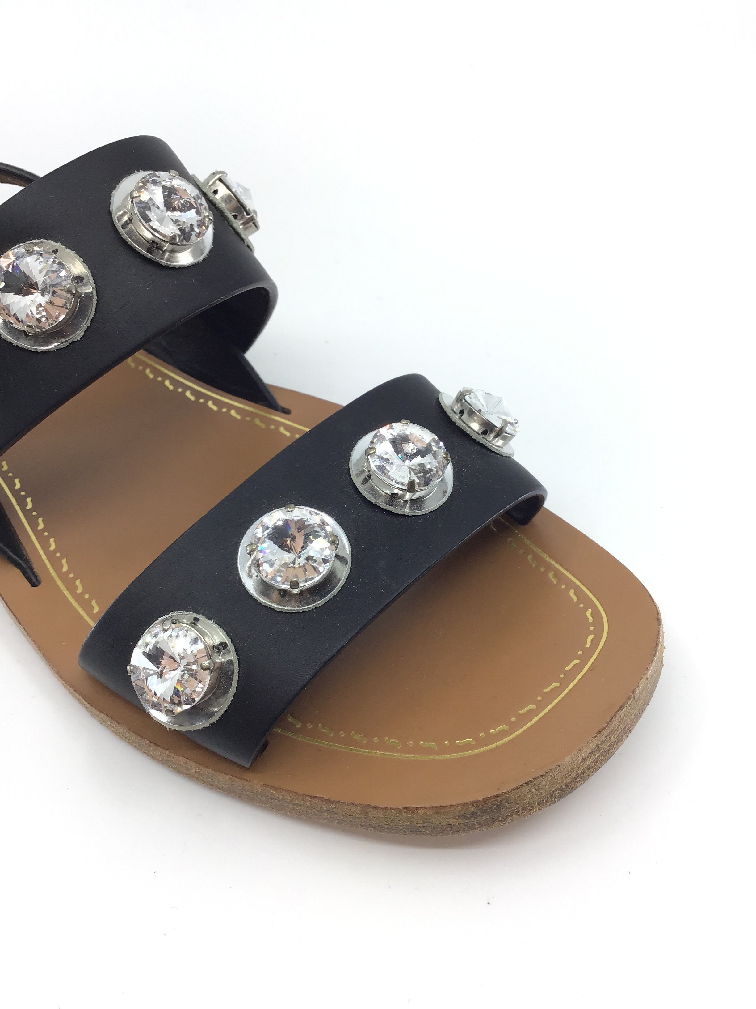 Prada Rhinestone Sandals