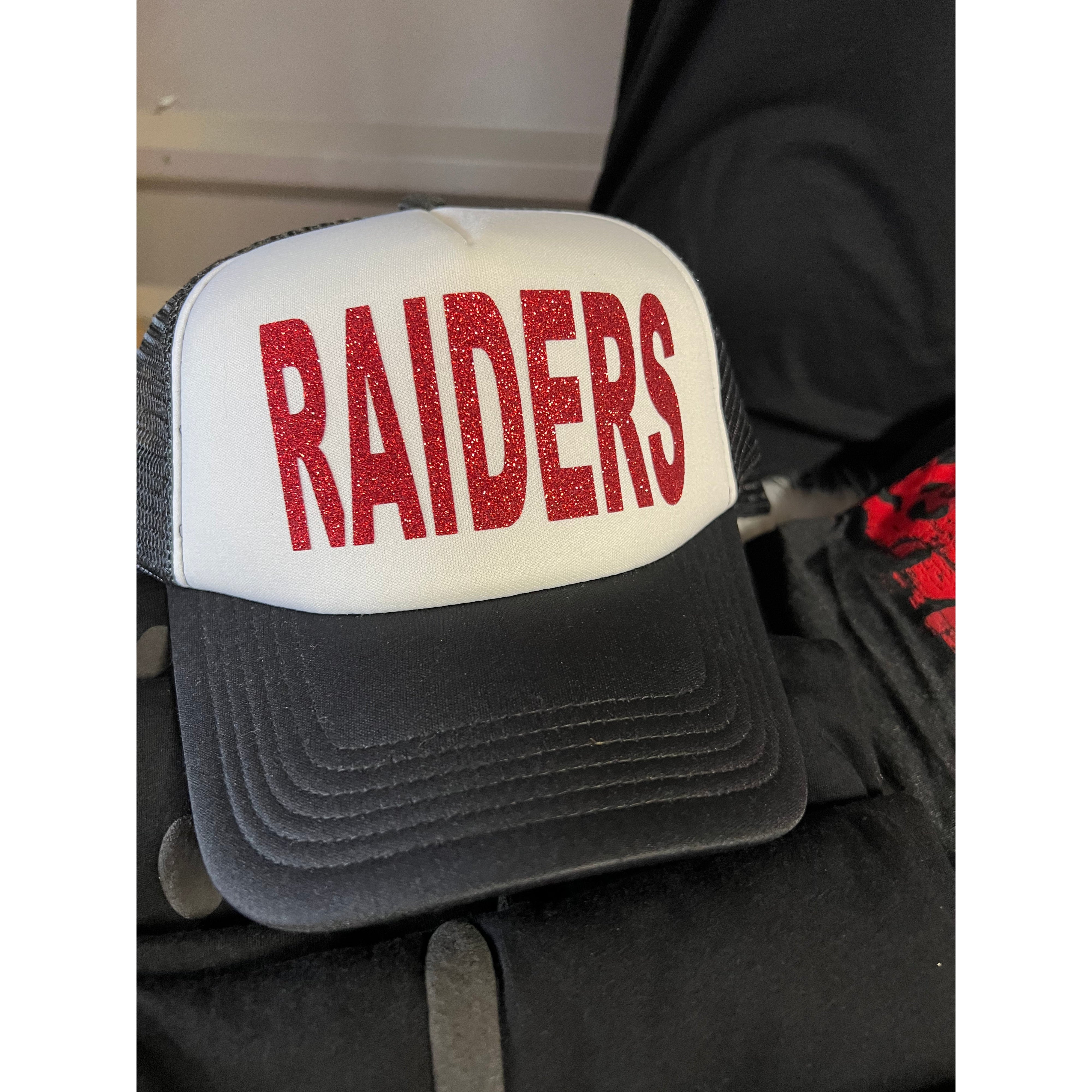 Raiders Trucker Hat (Black or White)