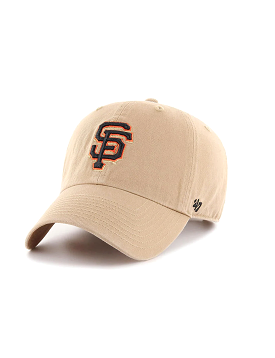 SF Giants Basic Ball Cap, Khaki/Black/Orange