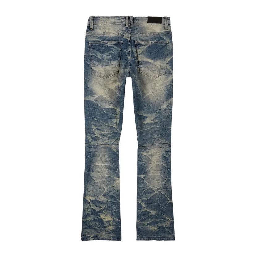 Stacked Essential Jeans - Hunter Blue