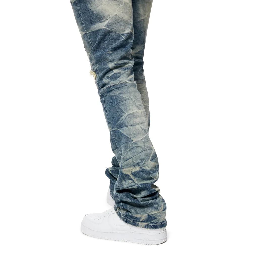 Stacked Essential Jeans - Hunter Blue