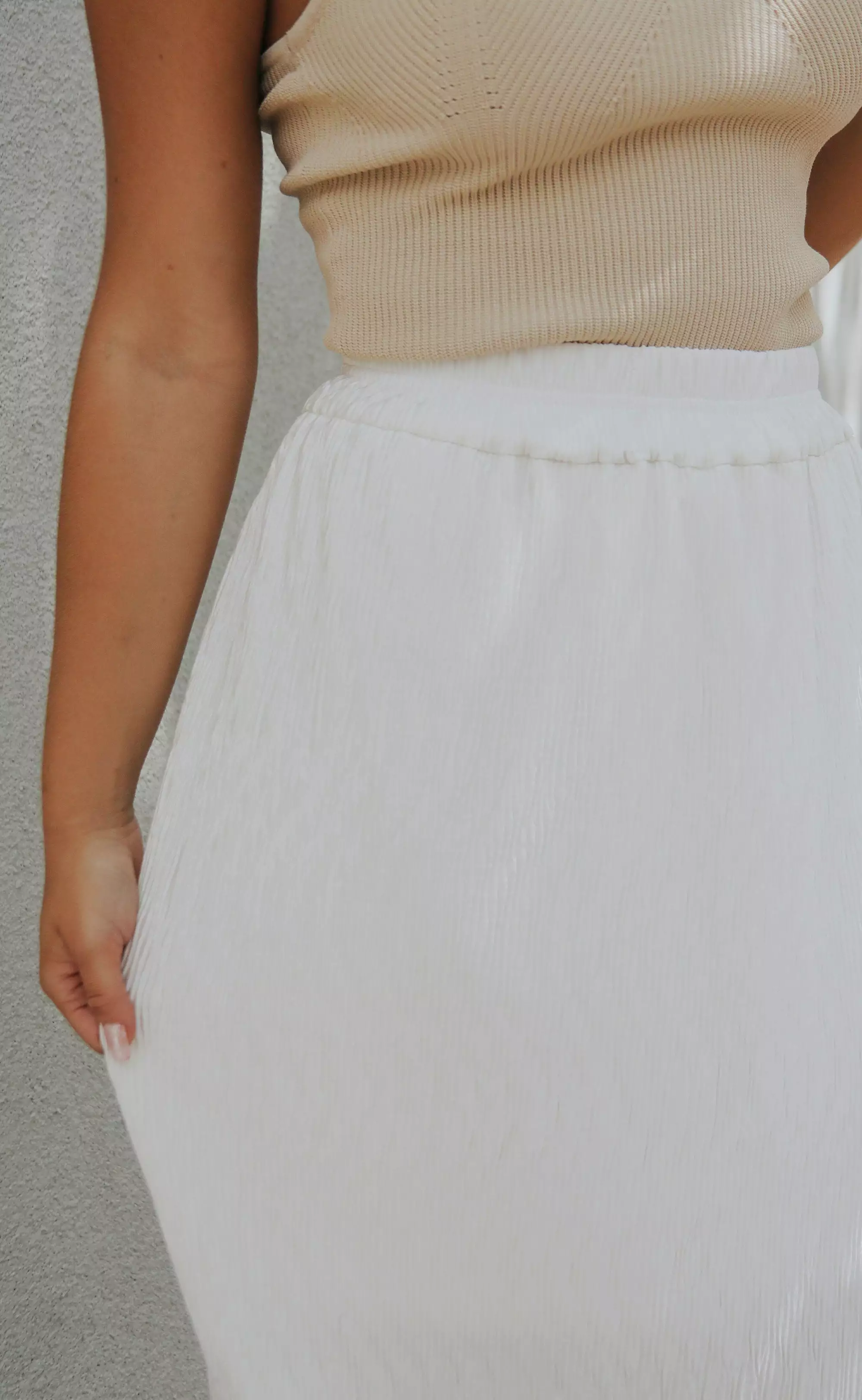 sweet lullaby skirt - white