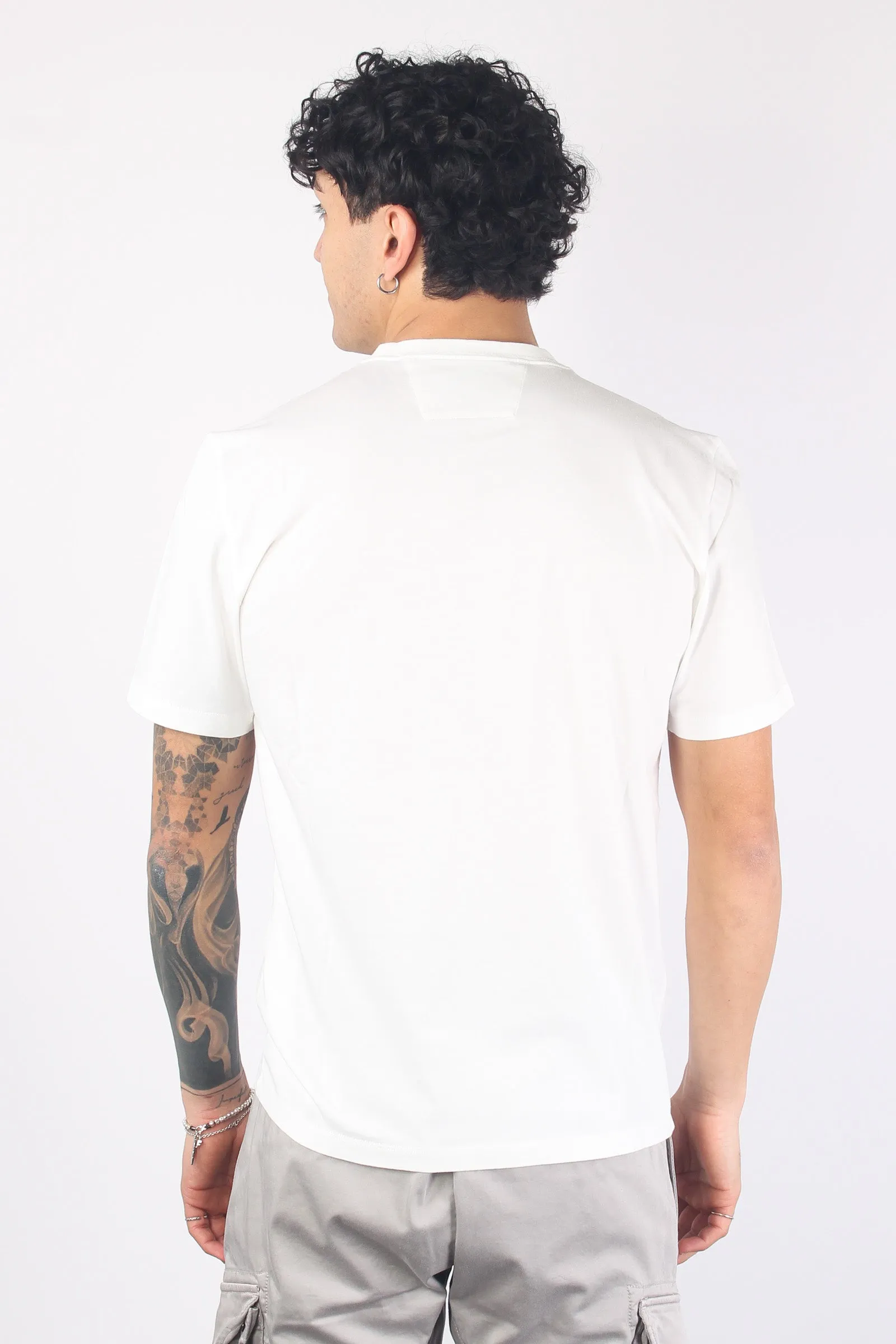 T-shirt Jersey Logo Gauze White