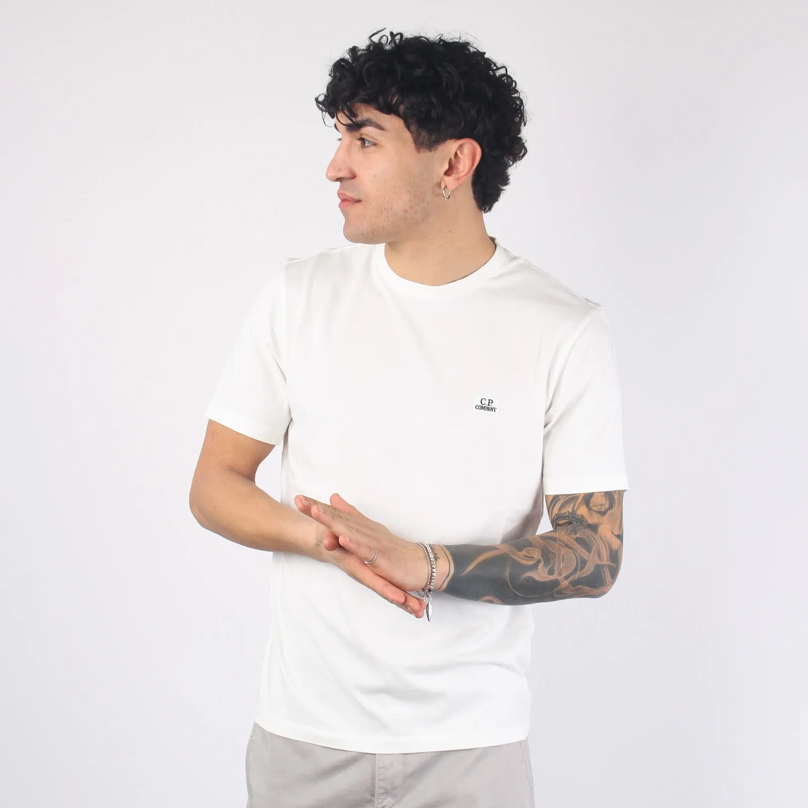 T-shirt Jersey Logo Gauze White