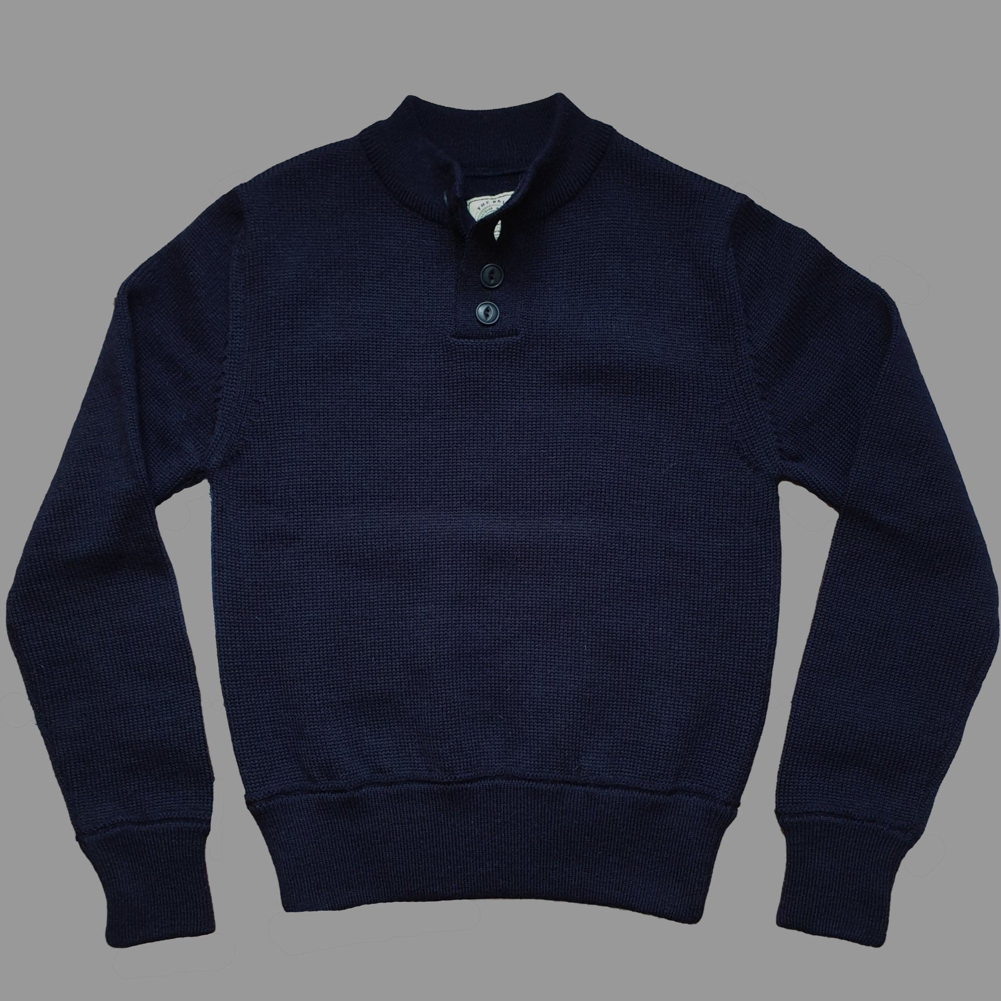 THE BRIG BUTTON FRONT - NAVY