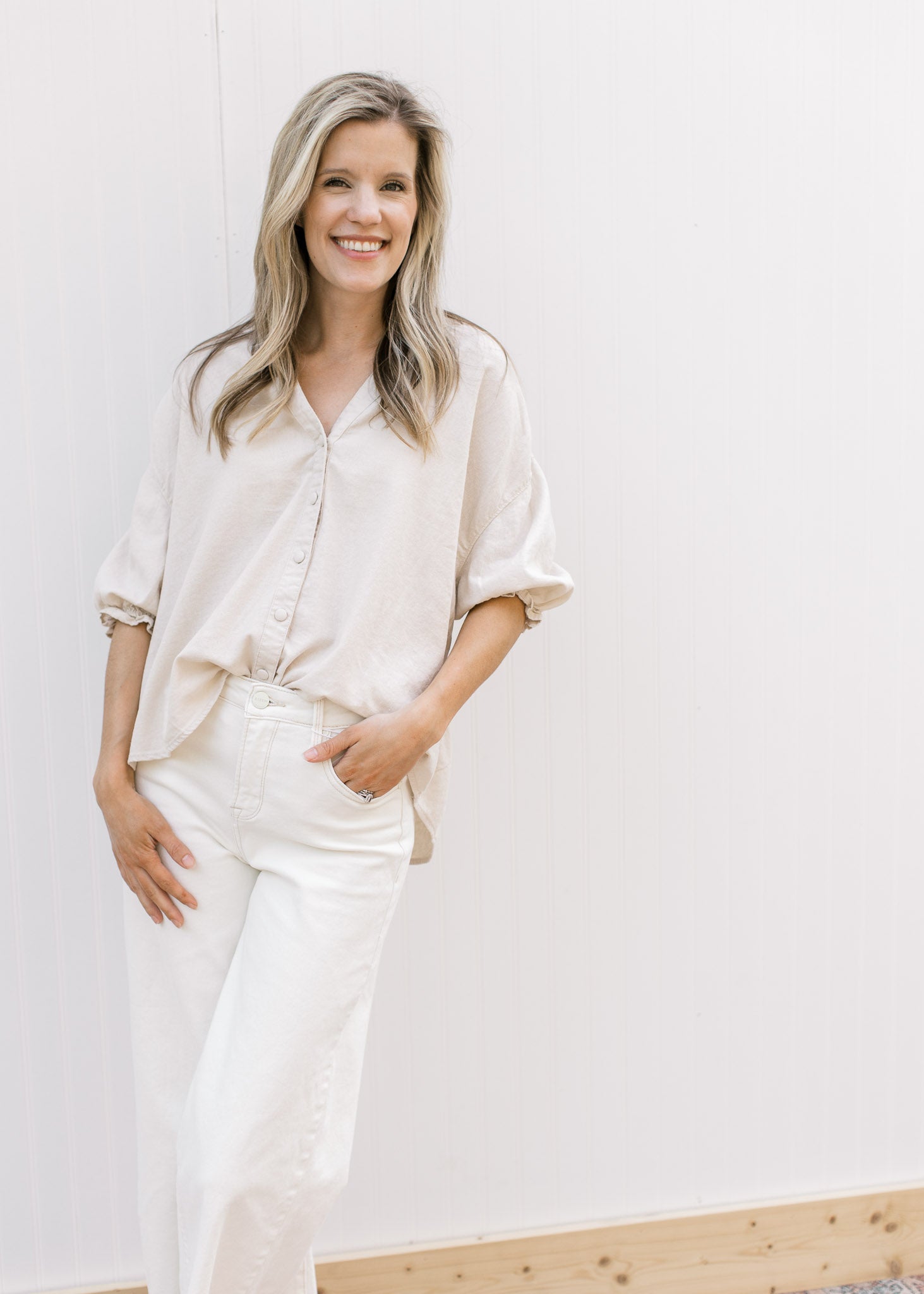 The Taupe Linen Shirt