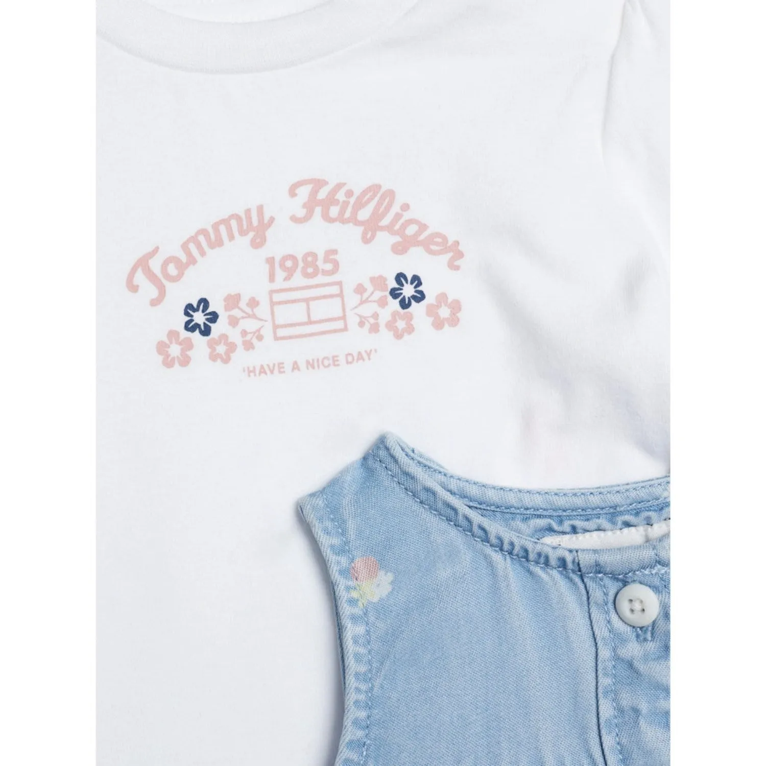 Tommy Hilfiger Denim Light Flower Allover Dress Set