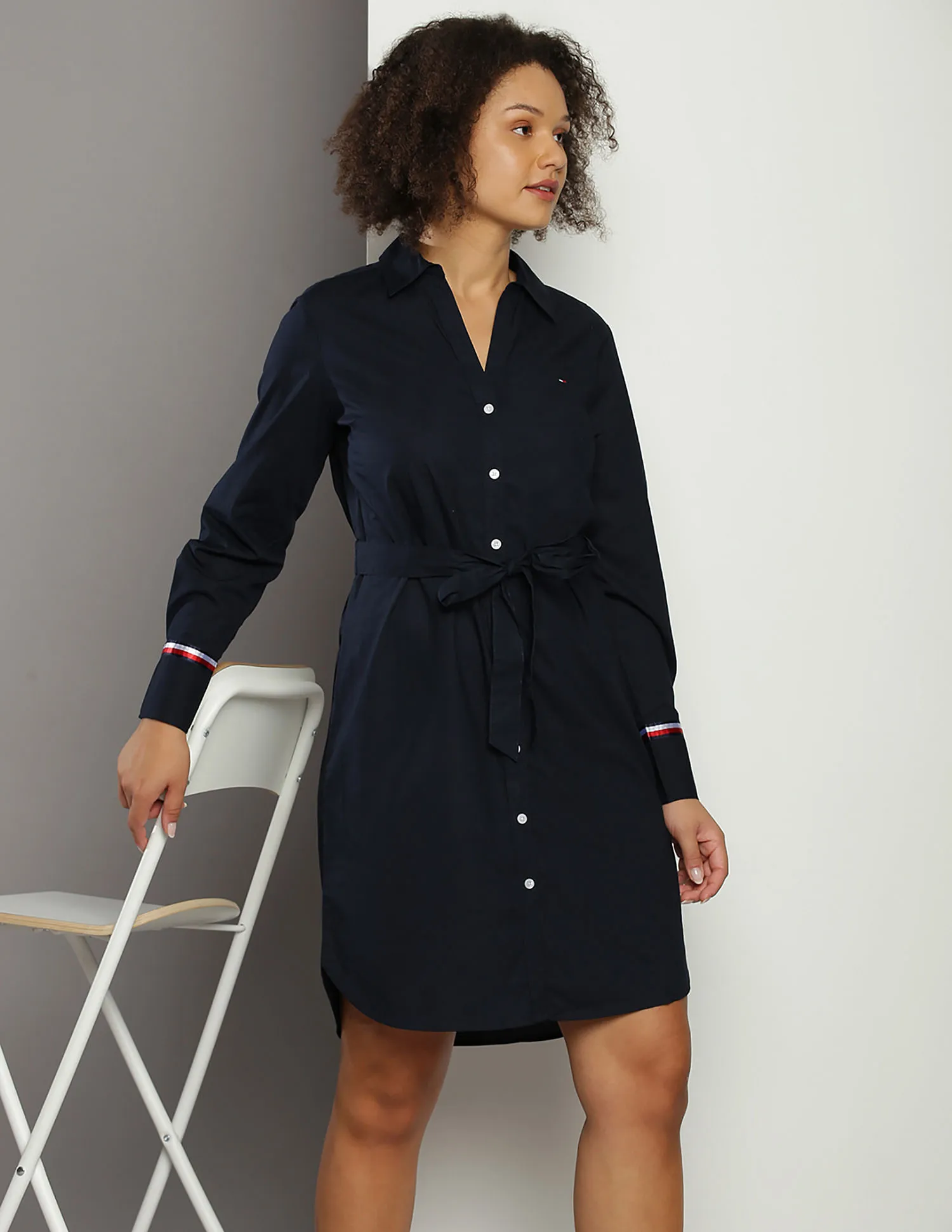 Tommy Hilfiger Signature Tape Monica Shirt Dress