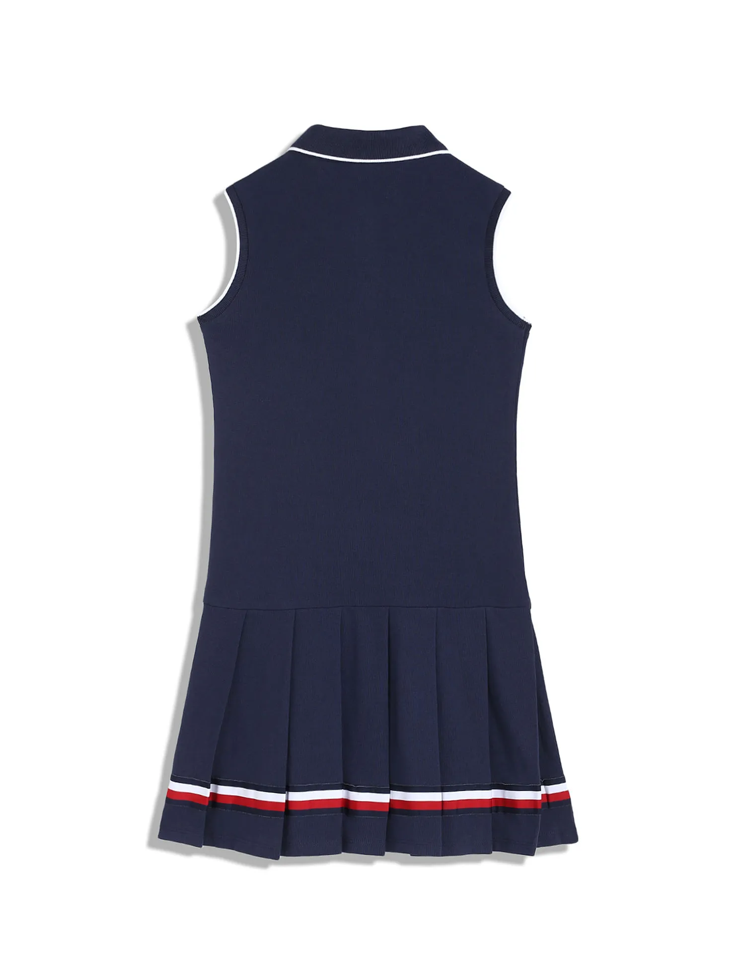 Tommy Hilfiger Solid Regular Fit Cathrine Fig Dress