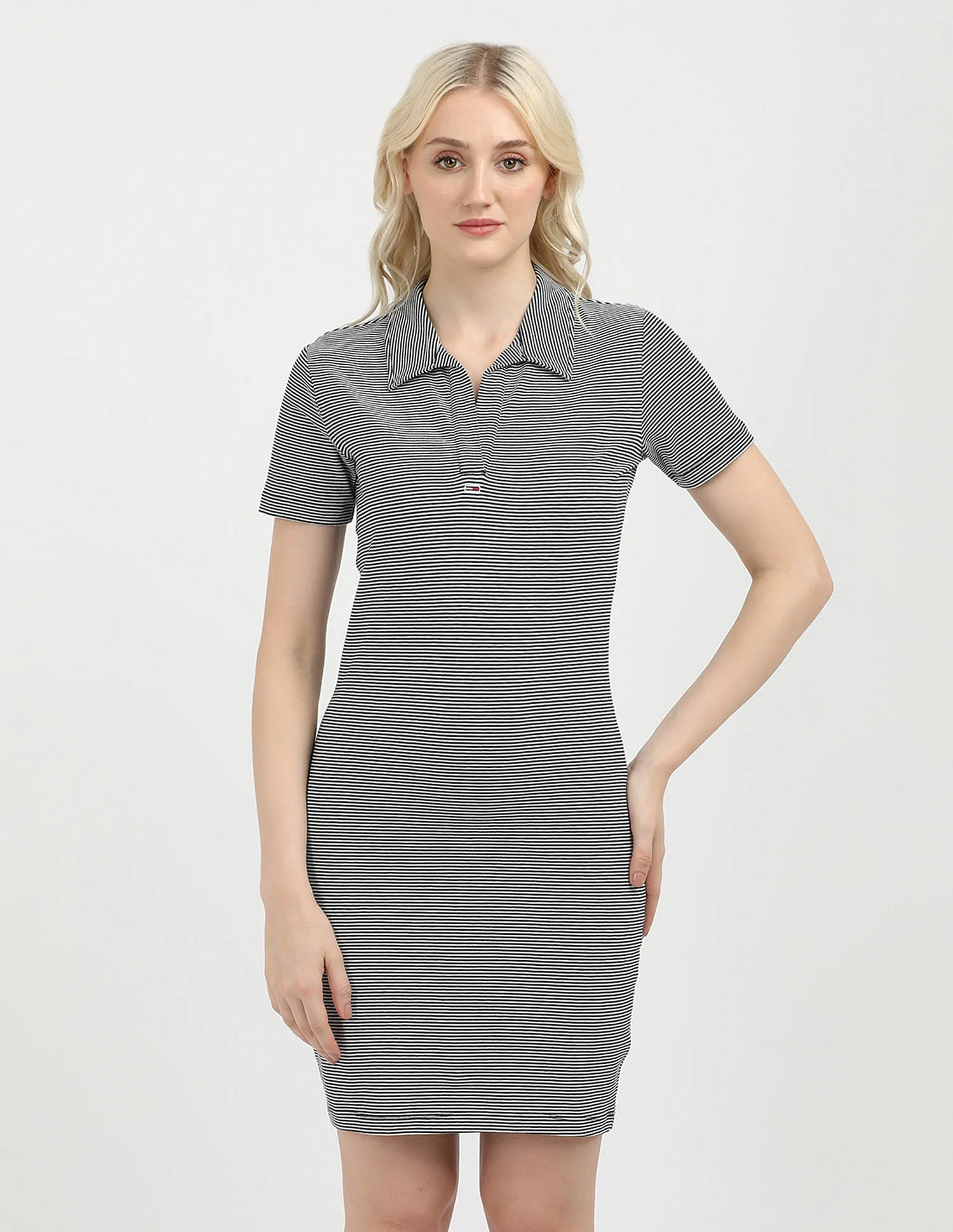 Tommy Hilfiger Striped Teardrop Dress