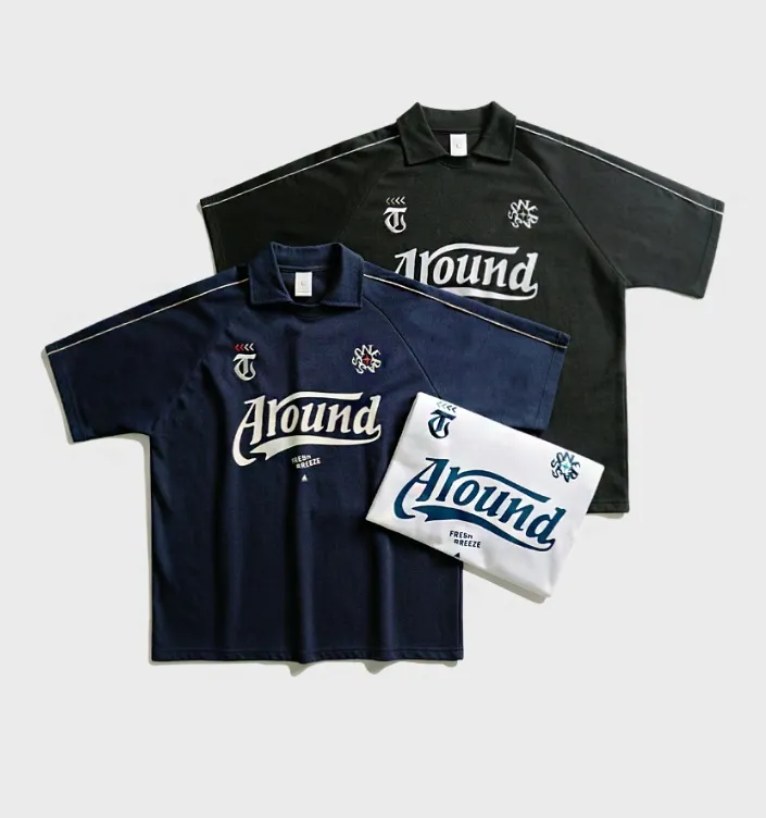 TWN  |[TWN]★AROUND COLLAR SHORT SLEEVE