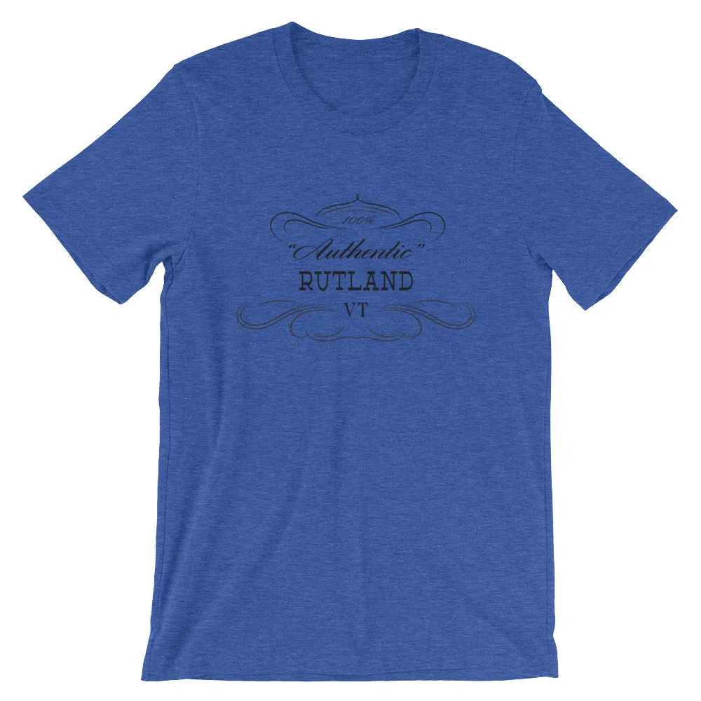 Vermont - Rutland VT - Short-Sleeve Unisex T-Shirt - Authentic